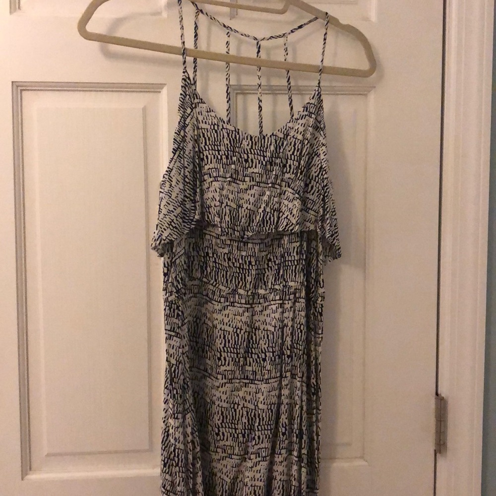 Cute black and white patterned dress